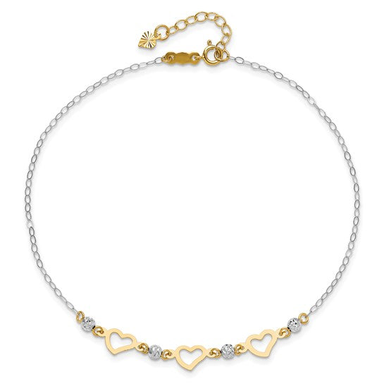 Two-tone Beads Anklet