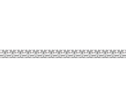 Lab Grown Round Diamond Tennis Bracelet in 14k White Gold (6 cctw F/G  VS2/SI1)