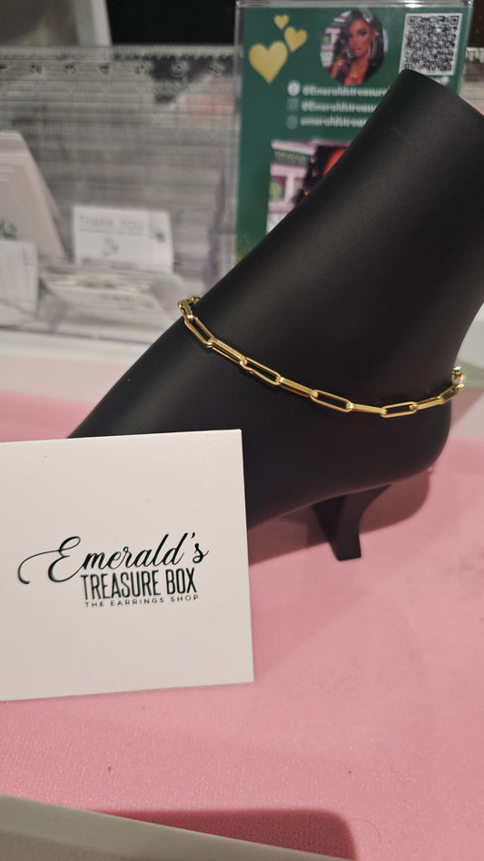 Chain link Anklet