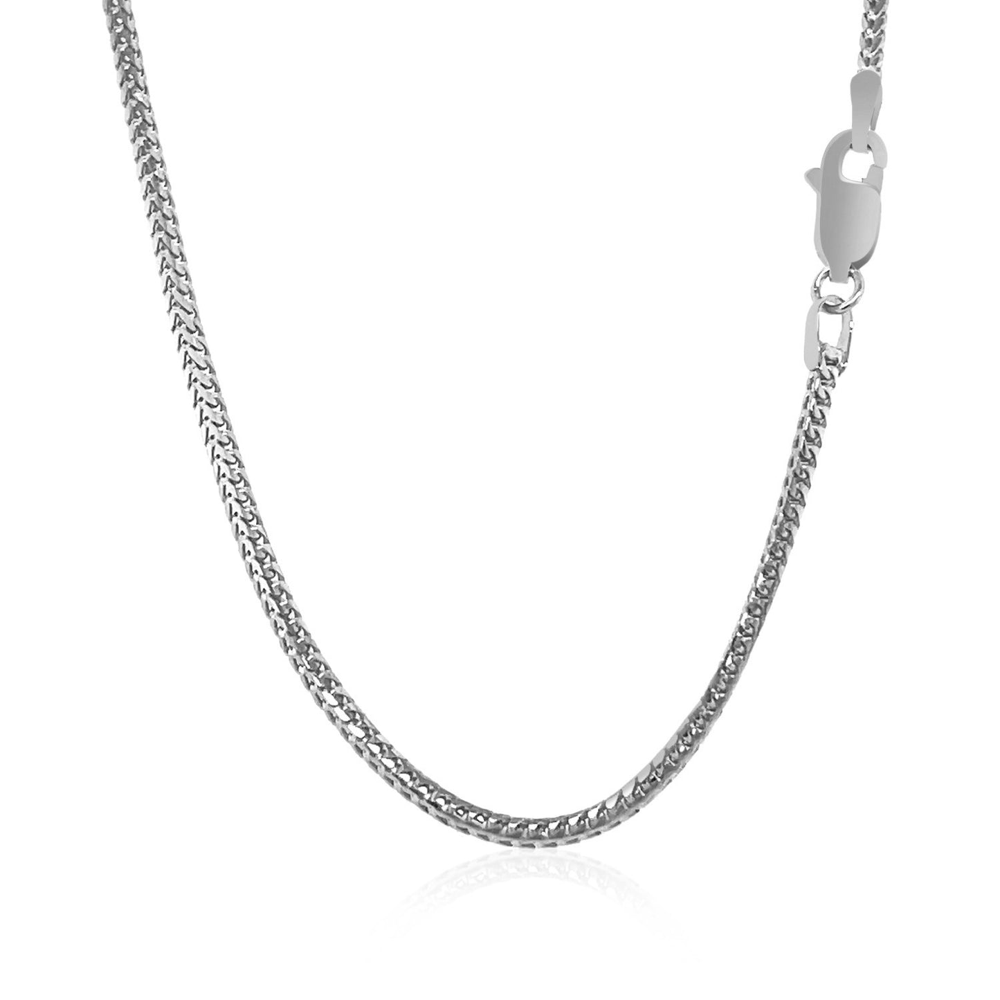 14k white Gold Franco Chain 1.8mm